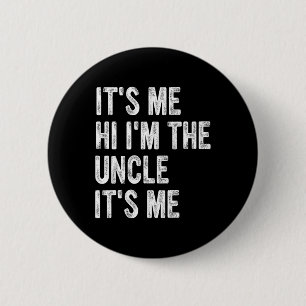 Badge Rond 5 Cm Mens Son Moi Salut Je Suis Oncle Son Moi