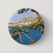 Badge Rond 5 Cm Menton (Devant)