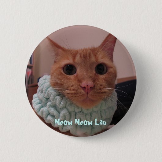 Badge Rond 5 Cm Meow Lau de Meow (Devant)