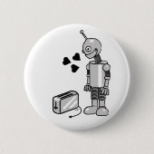 Badge Rond 5 Cm M'épouserez-vous ? (Devant)