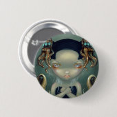 Badge Rond 5 Cm "Mer bouton de Beasties I" (Devant & derrière)