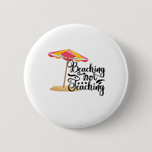 Badge Rond 5 Cm Merchandize plage d'été mignonne pour les enseigna