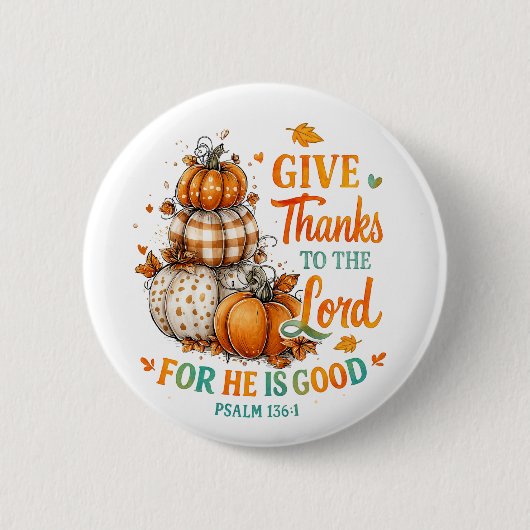 Badge Rond 5 Cm Merci À... (Devant)