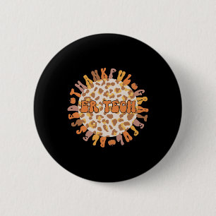 Badge Rond 5 Cm Merci Er Tech Thanksgiving Urgence Room Tech
