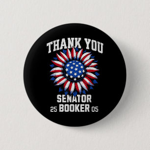 Badge Rond 5 Cm Merci Sénateur Cory Booker 25_05 Pour Les Femmes H