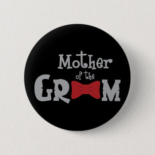 Badge Rond 5 Cm Mère chique de marié