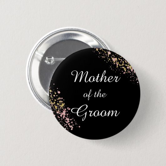 Badge Rond 5 Cm Mère de la chambre (Devant & derrière)