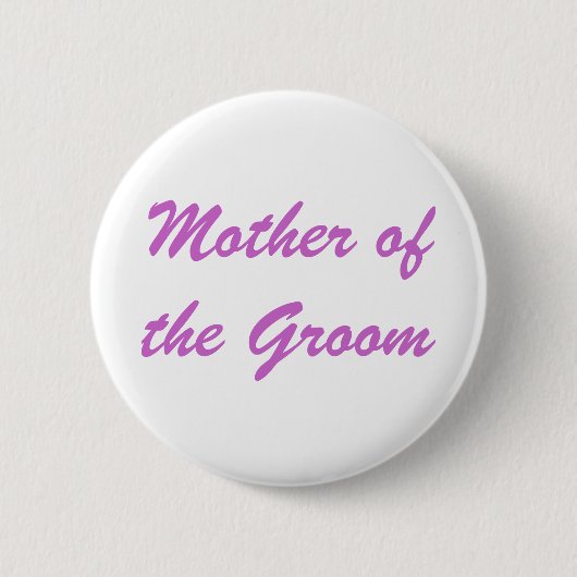 Badge Rond 5 Cm Mère de la chambre (Devant)