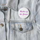 Badge Rond 5 Cm Mère de la chambre (En situation)
