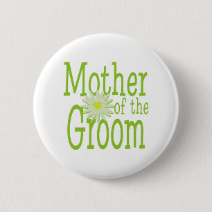 Badge Rond 5 Cm Mère de la chambre / Marguerite