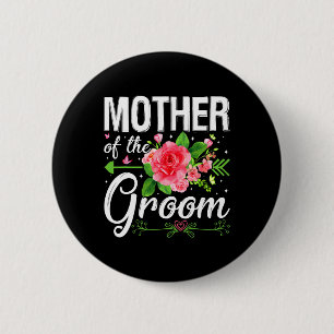 Badge Rond 5 Cm Mère de la chambre Mariage Fiançailles Mère's Da