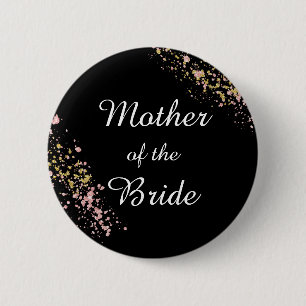 Badge Rond 5 Cm Mère de la mariée