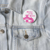 Badge Rond 5 Cm Mère du mariage Groom (En situation)