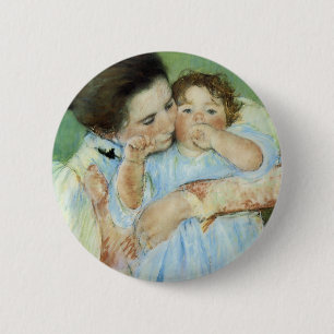 Badge Rond 5 Cm Mère et enfant