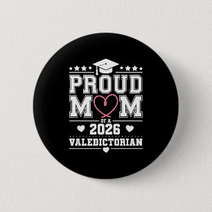 Badge Rond 5 Cm Mère fière d'une major de promotion 2026