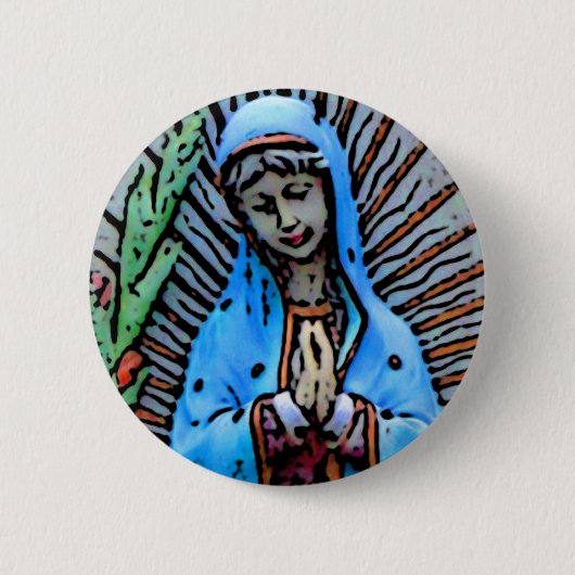 Badge Rond 5 Cm Mère Marie (Devant)