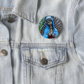 Badge Rond 5 Cm Mère Marie (En situation)