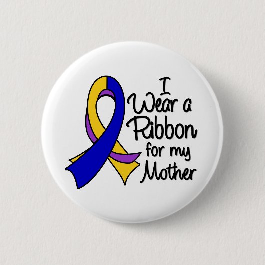Badge Rond 5 Cm Mère - Ruban Cancer de la vessie (Devant)