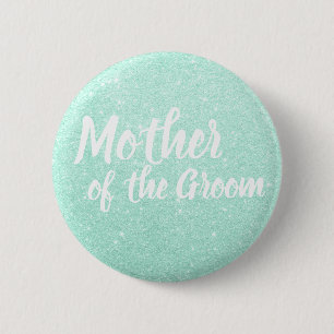Badge Rond 5 Cm Mère verte en bon état élégante de parties
