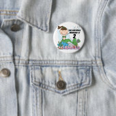 Badge Rond 5 Cm Mermaid 2e Anniversaire Tshirts et cadeaux (En situation)
