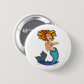 Badge Rond 5 Cm Mermaid Thunder_Cove (Devant & derrière)
