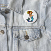 Badge Rond 5 Cm Mermaid Thunder_Cove (En situation)