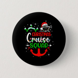 Badge Rond 5 Cm Merry Cruisemas Family Cruise Christmas Cruise Squ