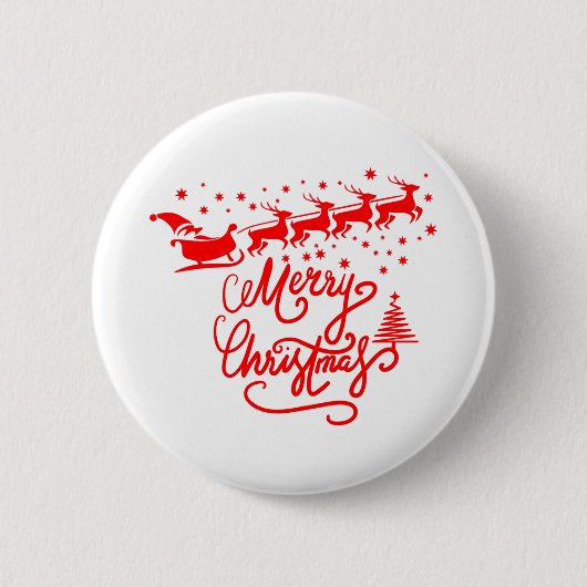 BADGE ROND 5 CM MERRY NOËL (Devant)