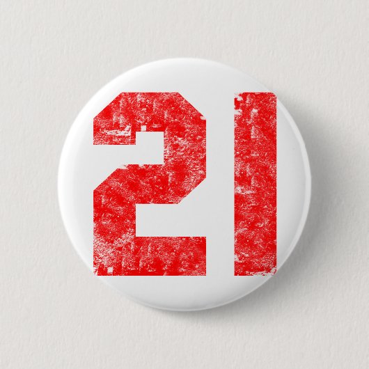 Badge Rond 5 Cm Mes 21èmes cadeaux d'anniversaire (Devant)