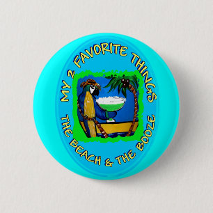 BADGE ROND 5 CM MES 2 CHOSES PRÉFÉRÉES