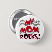 Badge Rond 5 Cm Mes roches de maman (Devant & derrière)