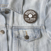 Badge Rond 5 Cm Mesure Deux fois IV (En situation)