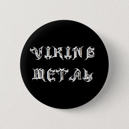 Badge Rond 5 Cm Métal de Viking (Devant)