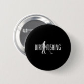 Badge Rond 5 Cm Metal Detecting Detector Detection Fishing  (Devant & derrière)