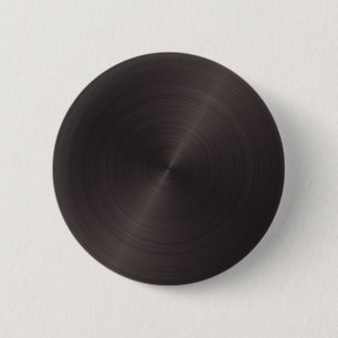 Badge Rond 5 Cm Métal noir