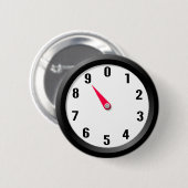 Badge Rond 5 Cm Mètre 9 (Devant & derrière)