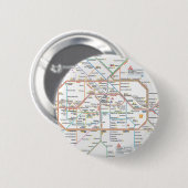 Badge Rond 5 Cm Métro de Berlin (Devant & derrière)