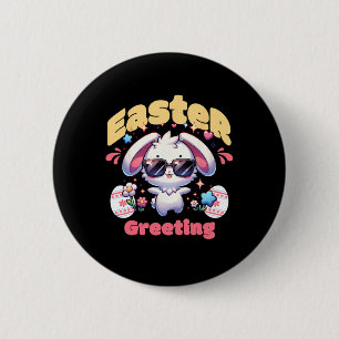 Badge Rond 5 Cm Mettez Vos Oeufs Dans Votre Panier Chemise De Pâqu
