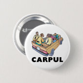 Badge Rond 5 Cm Mexicain drôle Carpul (Devant & derrière)