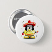 Badge Rond 5 Cm Mexicain Tux (Devant & derrière)