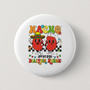 Badge Rond 5 Cm mexicaine Fiesta Cinco De Mayo Rn Nacho Composez M