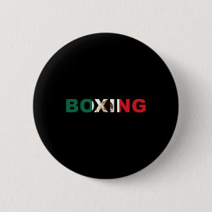 Badge Rond 5 Cm Mexique Boxe T vêtement de chemise