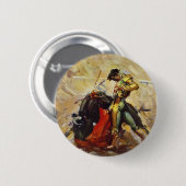 Badge Rond 5 Cm Mexique Matador (Devant & derrière)