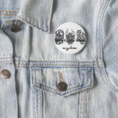 Badge Rond 5 Cm meyhaam (En situation)