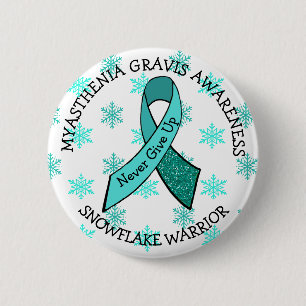 Badge Rond 5 Cm MG Bouton de ruban de sensibilisation aux guerrier