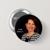 Badge Rond 5 Cm Michele Bachmann (Devant & derrière)