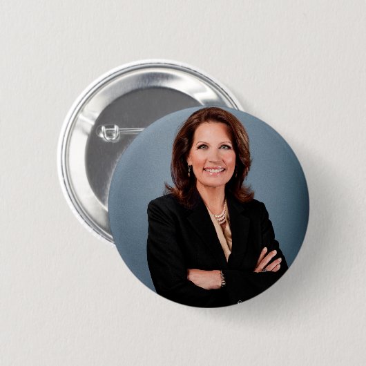 Badge Rond 5 Cm Michele Bachmann (Devant & derrière)