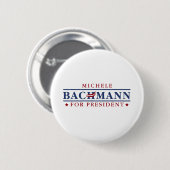 Badge Rond 5 Cm Michele Bachmann 2012 (Devant & derrière)