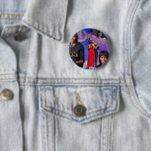 Badge Rond 5 Cm Michelle Obama (En situation)