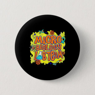 Badge Rond 5 Cm Microbiologie Lab Team Week 2025 Mystery Science